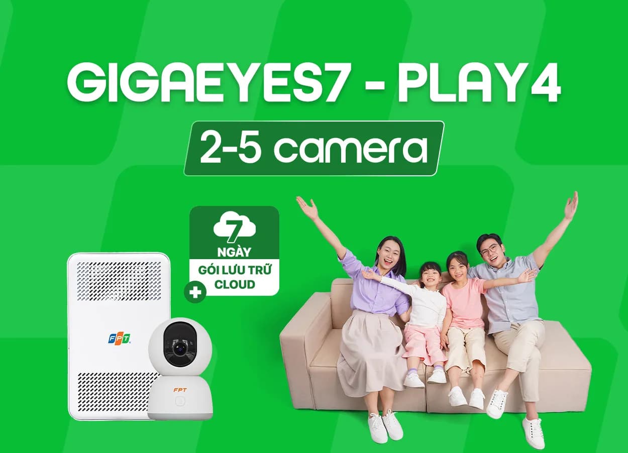 GigaEyes7 Play4 ( 2 - 5 cam)