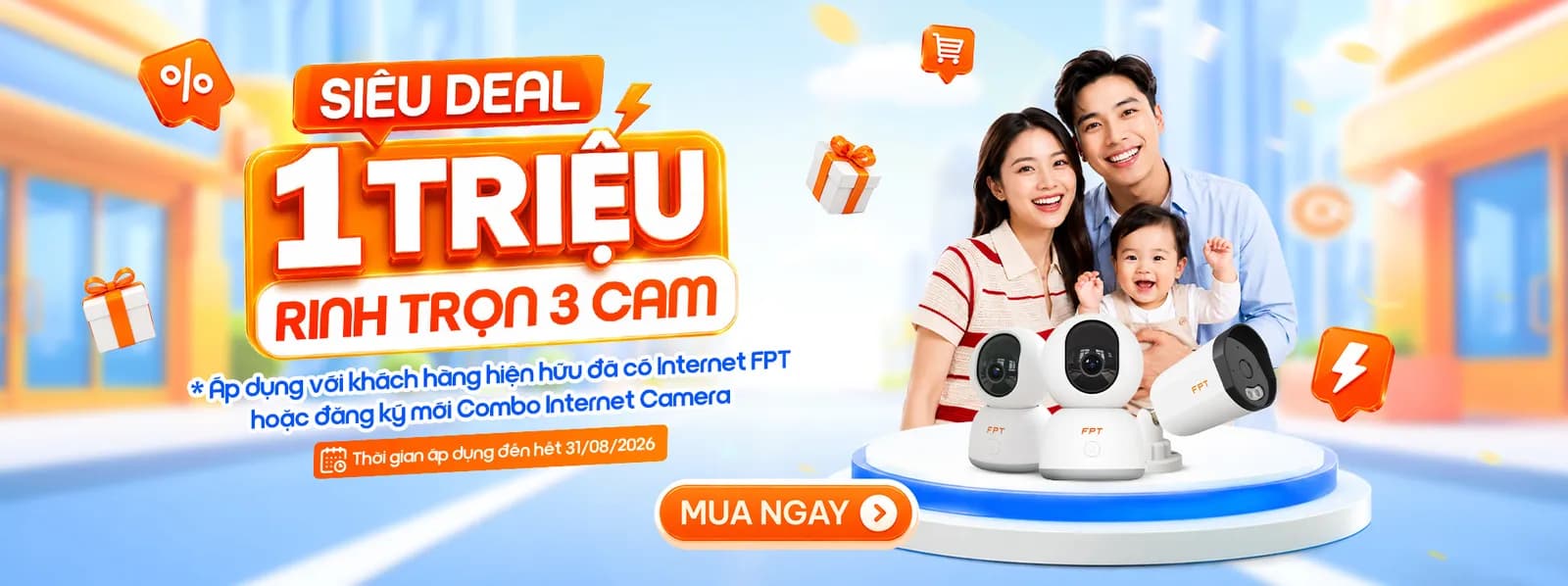 Khuyến mãi lắp mạng FPT