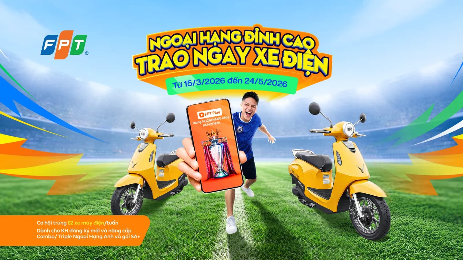 Lắp mạng FPT: Cơ Hội Rước Xe Điện VinFast