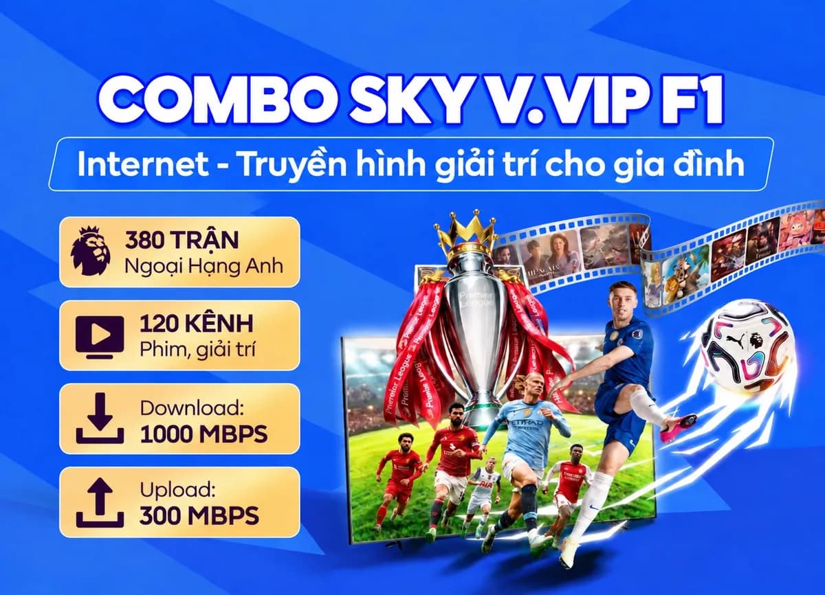 Combo Sky F1 - V.VIP