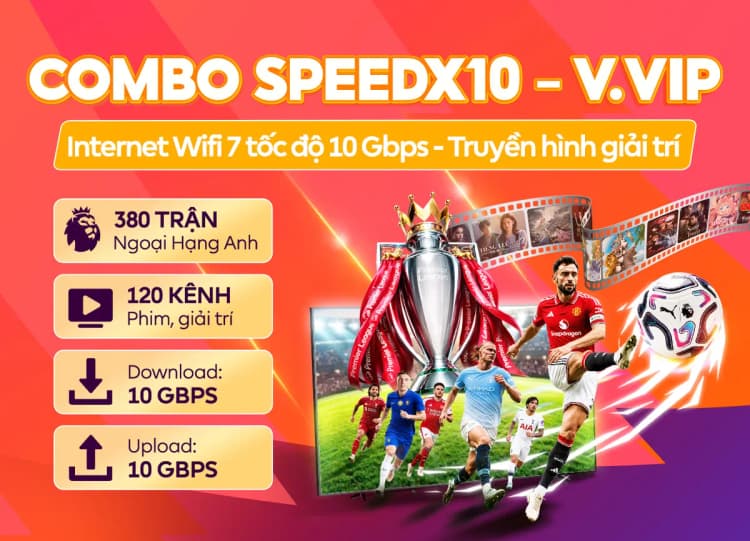 Combo SpeedX10 - V.VIP