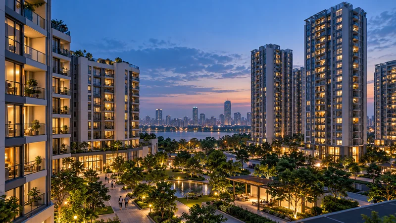 Ảnh minh họa không gian chung cư và căn hộ Hà Nội