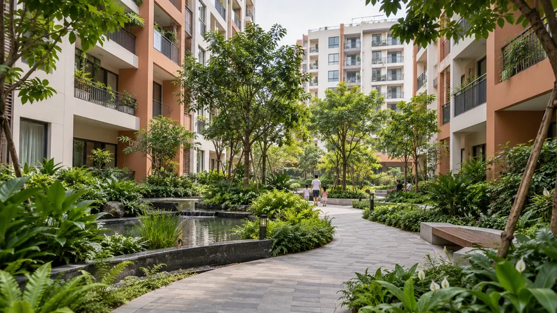 Ảnh minh họa không gian chung cư và căn hộ Hà Nội