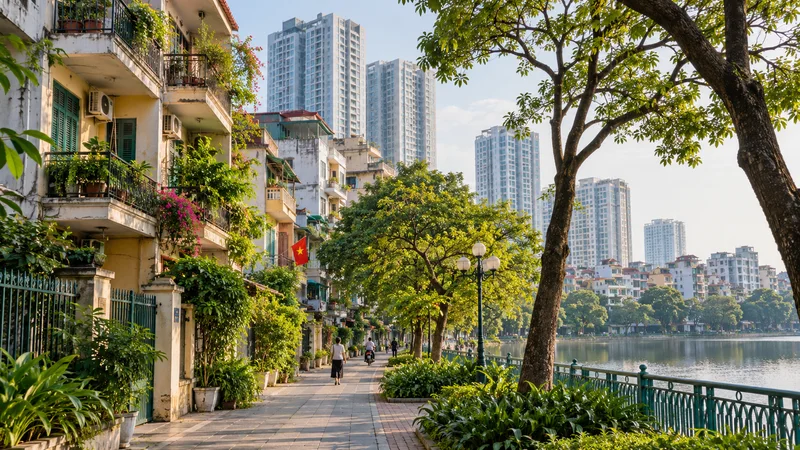 Ảnh minh họa không gian chung cư và căn hộ Hà Nội