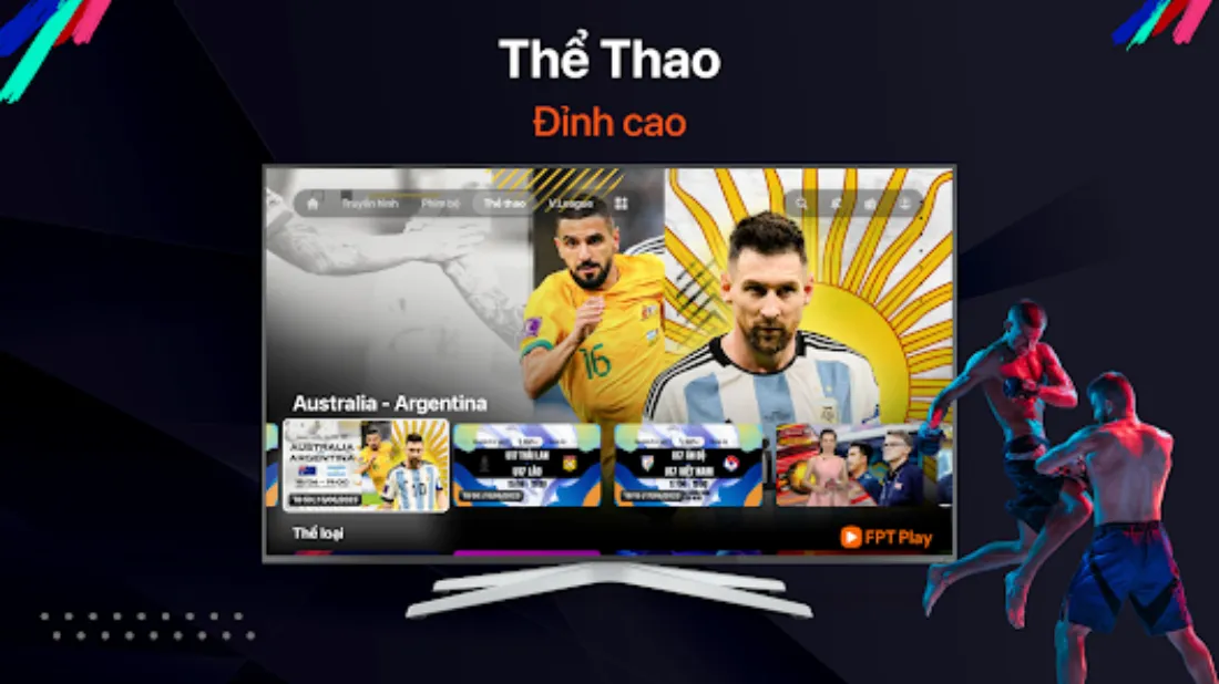 ngoại hạng anh trên fpt play
