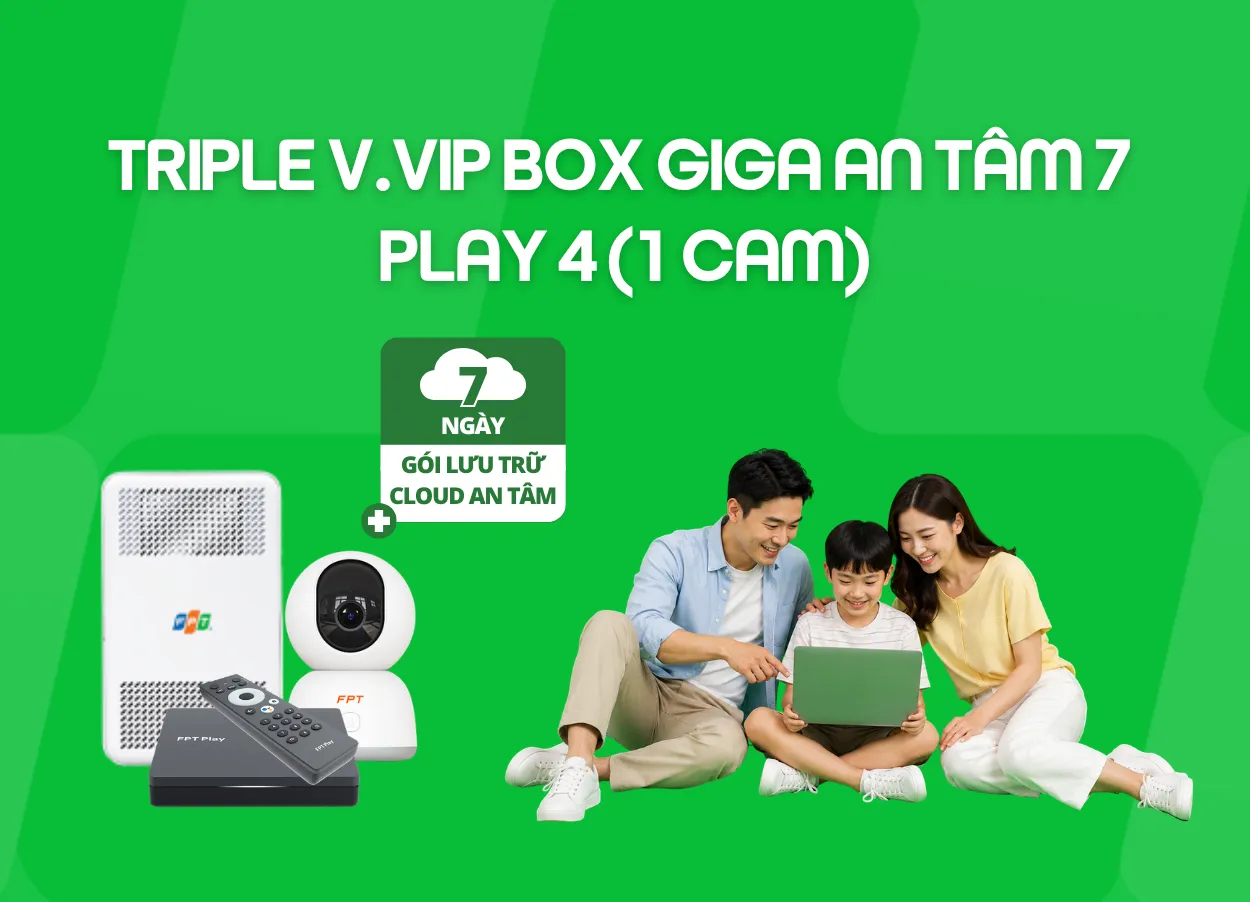 Triple V.VIP Box Giga An Tâm 7 - Play 4 (1 Cam)