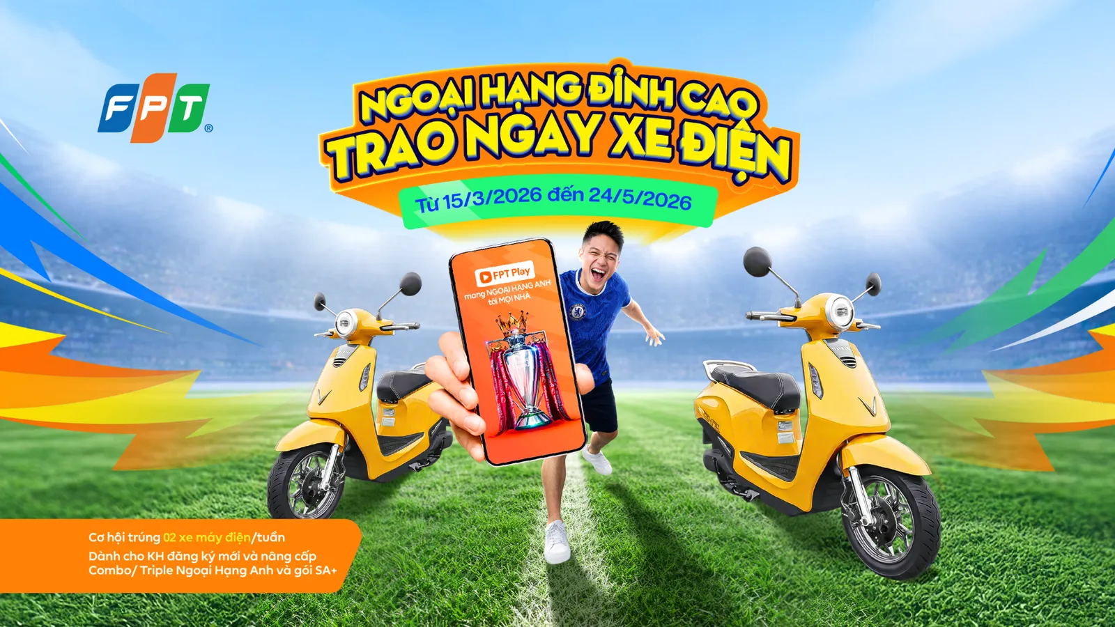 Lắp mạng FPT: Cơ Hội Rước Xe Điện VinFast